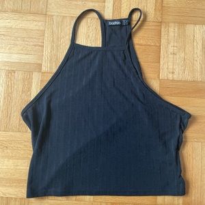 Boohoo Ribbed Tank Top